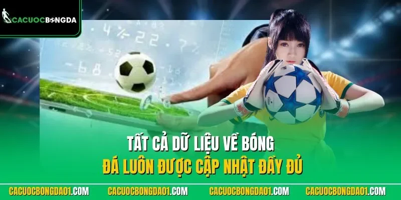 Cá độ bóng đá online luôn được cập nhật đầy đủ